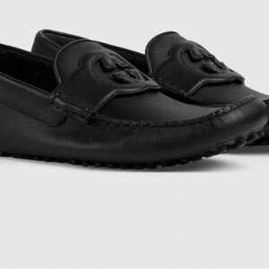 Gucci Black Leather Loafers